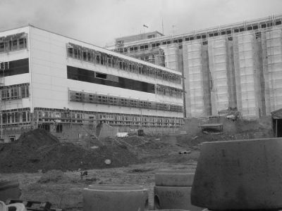 Klinikum Süd Rostock vor der Sanierung
